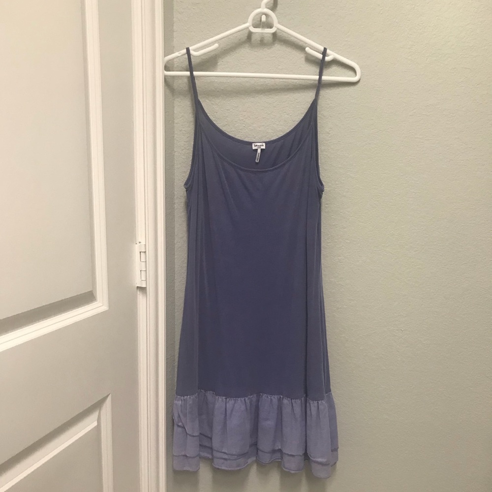 Splendid spaghetti strap ruffle dress